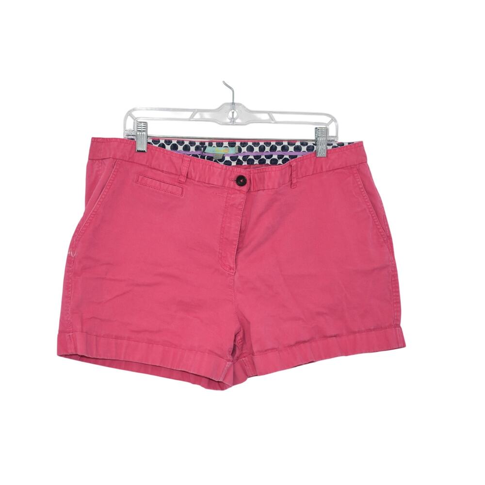 Boden Pink Chino Shorts 4" Inseam Size 16